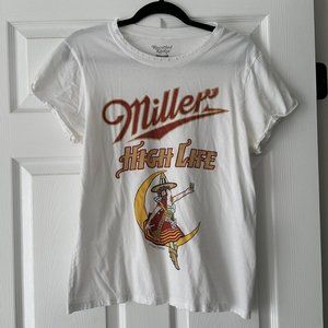 Recycled Karma Distressed T-Shirt - Size M